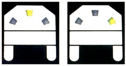 Комплектовщик заказов Серия RB (стандартный) - Светодиодный индикатор положения ведущего колеса 
